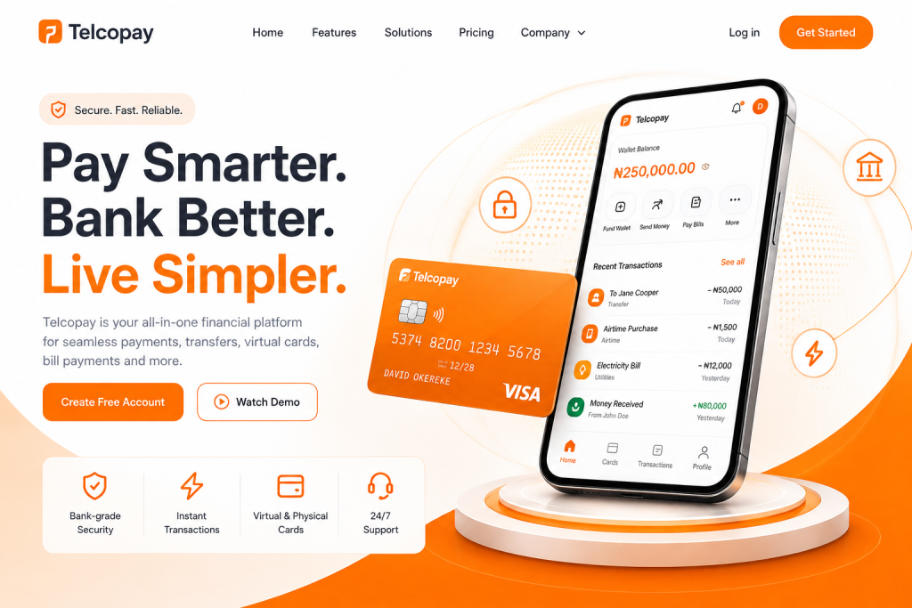 Send, spend and save — all in one place.